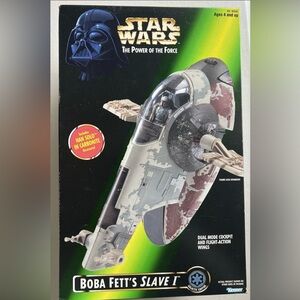 Star Wars Power Of The Force Boba Fett's Slave I Factory Sealed